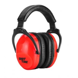 Наушники противошумные ShotTime 15, NRR 22dB, красный арт.: EST-P-15R